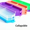 6 Pcs Stackable Bead Sorting Trays - Large Rhinestone Plate