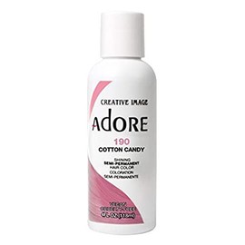 Adore Semi-Permanent Haircolor #190 Cotton Candy (118ml) 4 Fl Oz (Pack of 2)