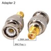 DollaTek 4-Piece Antenna Adapter Set Coaxial RF Connector BNC to
