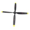 Lightweight RC Propellers Accessory,4 Blade Replacement RC Prop, Low Noise