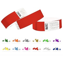 500 entry bands from Tyvek – party entry bands, secure bands, festival bracelets, wrist bands for your event