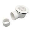 2" Low Profile Shower Drain with 2" x 1-1/2" Reducer