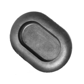 Mopar Swap Steel Floor Drain Plug with Rubber Plug fits Jeep Wrangler TJ 1999 to 2006