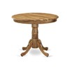 East West Furniture AMT-ANA-TP Antique Dining Room Table - a
