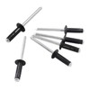 Kyuionty 60 Pcs 3/16" x 5/8" Tri-Fold Exploding Pop Rivets,