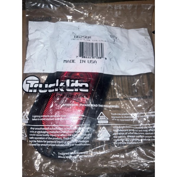 Truck-Lite Stop/Turn/Tail Lights LED Red - LIT 66256R