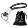 Glitzkind Keyring with Engraving for Mum, Grandma, Dad, Girlfriend, Heart