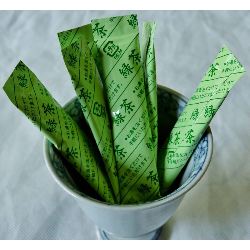 Whole Catechin Powdered Green Tea Sticks Additive-Free Tsuyu Hikari 0.5