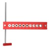 Hole Jig Wood Dowel Punch Locator 10 in 1 45°