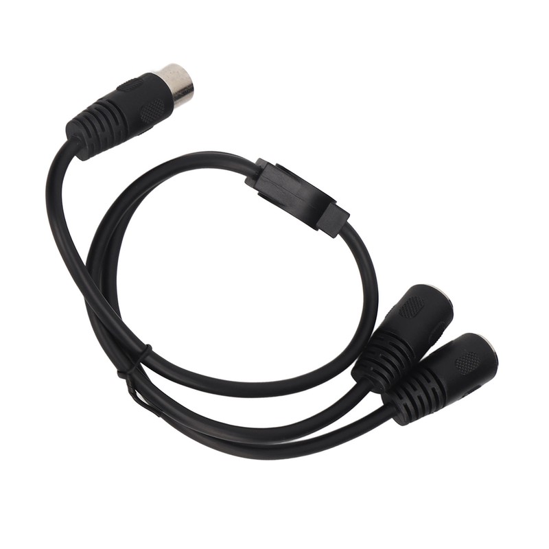 DIN 4PIN to 2DIN 4PIN Adapter Cable Professional Male to