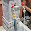 Mdlufee 3/4 Inch Brass Tap Splitter 2 Way, Hose Tap