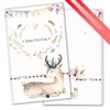 OLGS Mother-Child Passport 3-Piece Case, Boho Friends, Stylish Protective Case,