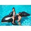H2OGO! Jumbo Whale Rider Inflatable Pool Float