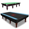 COVERVIN Billiard Pool Table Cover,Heavy Duty 210D Oxford Cloth Material