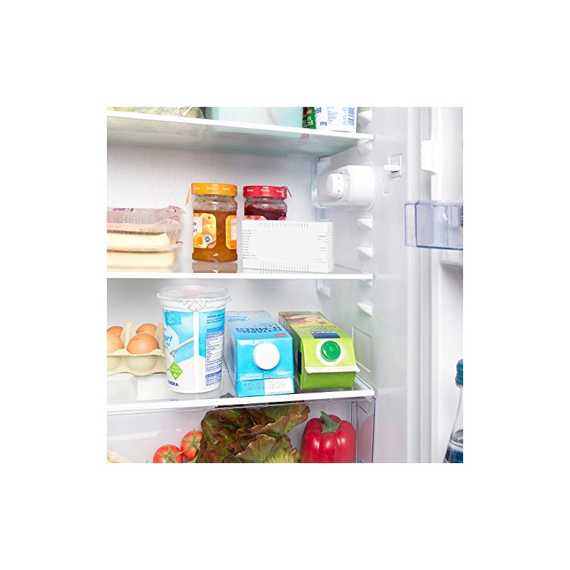 PEARL Fridge Dehumidifier, 3-in-1 Fridge Fresh EF-66.K Against Odours, Moisture