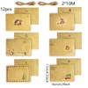 Christmas Writing Paper with Envelope Set, 24 Pieces Letter Paper