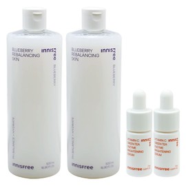 Innisfree Blueberry Rebalancing Skin 500ml x 2+ / 이니스프리 블루베리 리밸런싱 스킨 500ml 2개+