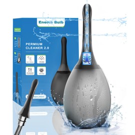 Shower for Men, Shower - Intimate Shower with 7 Nozzles, Shower with Anti-Backflow Valve, Portable Cleaning for Home, Travel Including