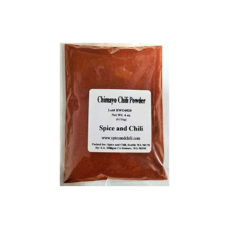 CHIMAYO CHILI POWDER, Net Wt 4oz (0.11kg)
