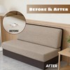 RV Couch Covers for Sofa Bed 2 Piece Stretchable Jackknife