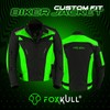 FOXKULL Motorsports Men’s Textile All-Season Motorcycle CE Armored Waterproof Protective