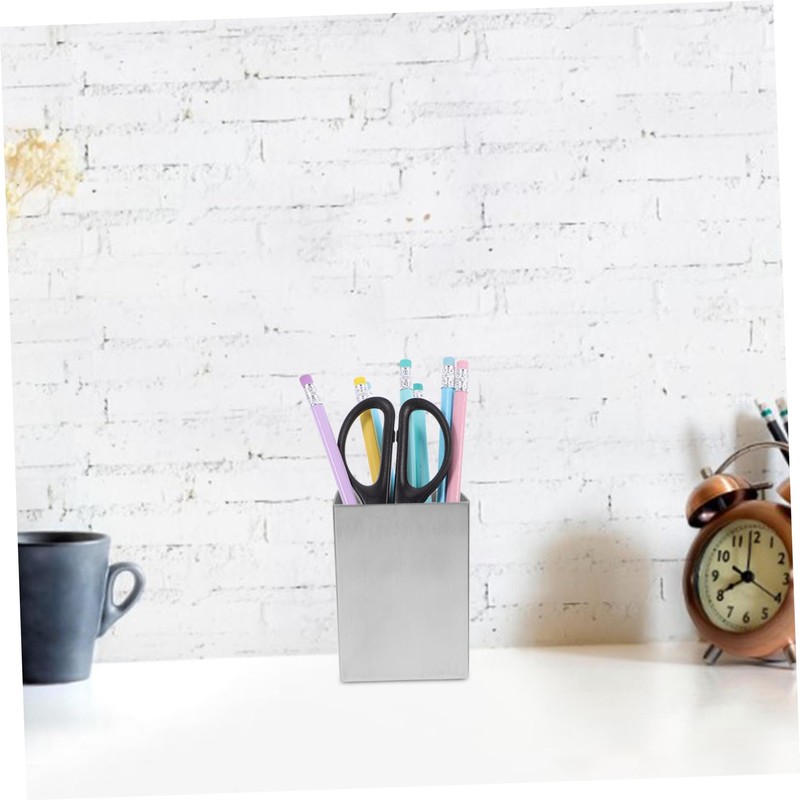 OHPHCALL Pen Holder Desktop Organizer Thickened Makeup Brush Holder Versatile