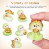 CLISPEED 6Pcs Mini Chinese New Year Snake Figurines: 2025 Lunar