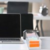 Mooliwe Index Card Holder Clear Acrylic Card Organizer 50 Pcs