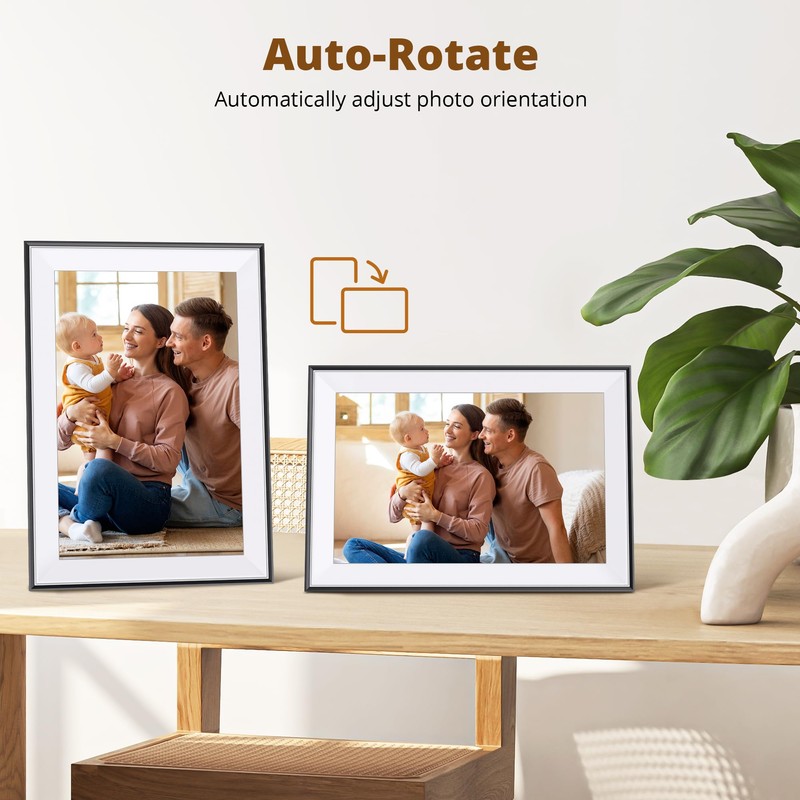 Dragon Touch 10.1'' WIFI Digital Picture Frame - 1280*800 HD
