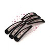 50 Black Epoxy Coated Snap Hairpins (6-pack) Snap Hairpin 6ea