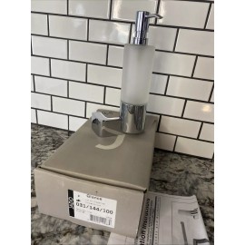 JADO Lotion/Soap Dispenser, Glance Series, Polished Chrome, #031/144/100 NOS!