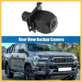REPAIROCK Car Rear View Back Up Camera Wide Angle Park Assist Reverse Camera Fit for Toyota Hilux 2011-2015 No.8679071030 - Pack of 1 Auto Replacement Parts