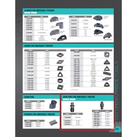HHIP 2100-0414 Nl-0414 Style Lock Pin with 2 mm Hex Drive for Indexable Tool Holder