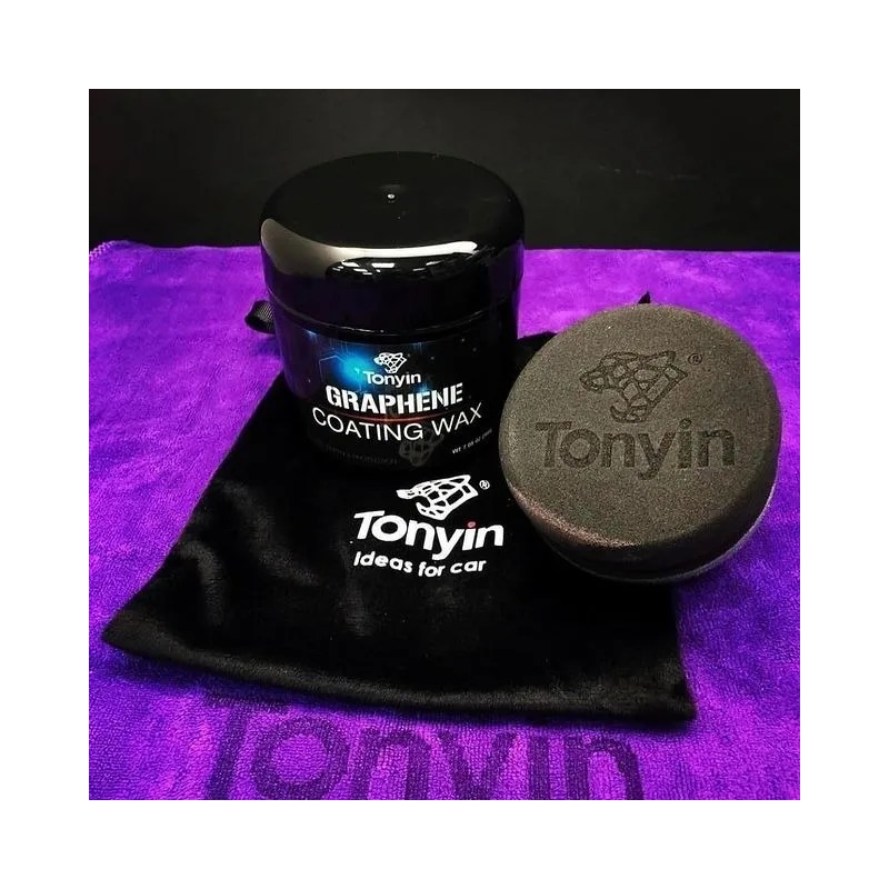 Tonyin Graphene Wax Cera Grafeno Alto Brillo Super Hidrofobi