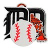 3Pcs Detroit Fans' Favorite Baseball Iron On Patches for Hats