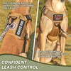 Belababy Tactical Anti Pull Dog Harness Small Medium Large Dog,