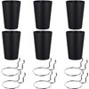 koundeneko 12 Piece Perforated Board Cup Holder with Cup Punching
