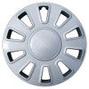 Brighter Design Set of 4 17" Silver 10 Spoke Hubcaps