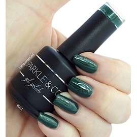 Sparkle & Co. Soak Off Gel Color 011 Deep Forest Green