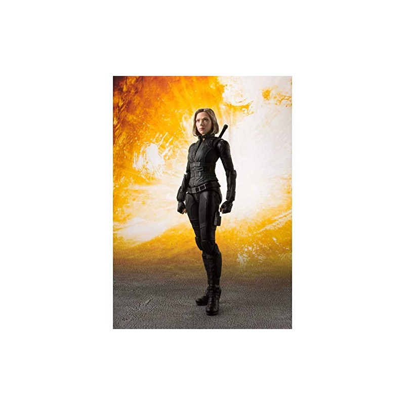 Tamashii Nations S.H. Figuarts Black Widow & Tamashii Effect Explosion