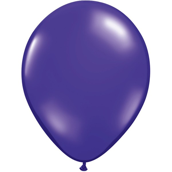 Qualatex Party Balloons, 11", Quartz Purple
