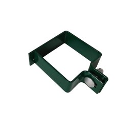 End Clamp 60 x 60 mm Fence Clamp for Fence Post Attachment Mesh Fence Green RAL 6005