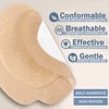EVERLIT Sacrum Silicone Foam Dressing with Adhesive Border [Pack of