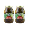 Amish Wedding Foods Whole Baby Dill Pickles, TWO 32 oz.