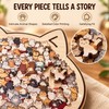 Animal Shape Wooden Jigsaw Puzzle with Stand – Creative Puzzle