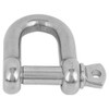 DShape Shackle Stainless Steel DRing Shackle for Outdoor Chains Wirerope