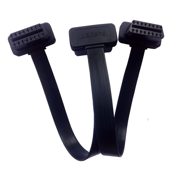 Ultra Low Profile Left or Right Angle OBD II 2