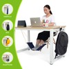 iMissiu Foot Hammock Under Desk Footrest, Adjustable Office Foot Rest