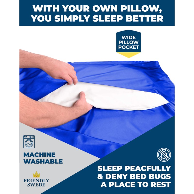 The Friendly Swede XL Sleeping Bag Liner Ultralight - Thin