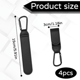 Pack of 4 Pram Hooks, Bag Hooks, Pram Hooks, Pram Trailers, Pram Hooks for Bags, Pram Bags Holder, Pram Clips, Pram Hooks for Changing Bags
